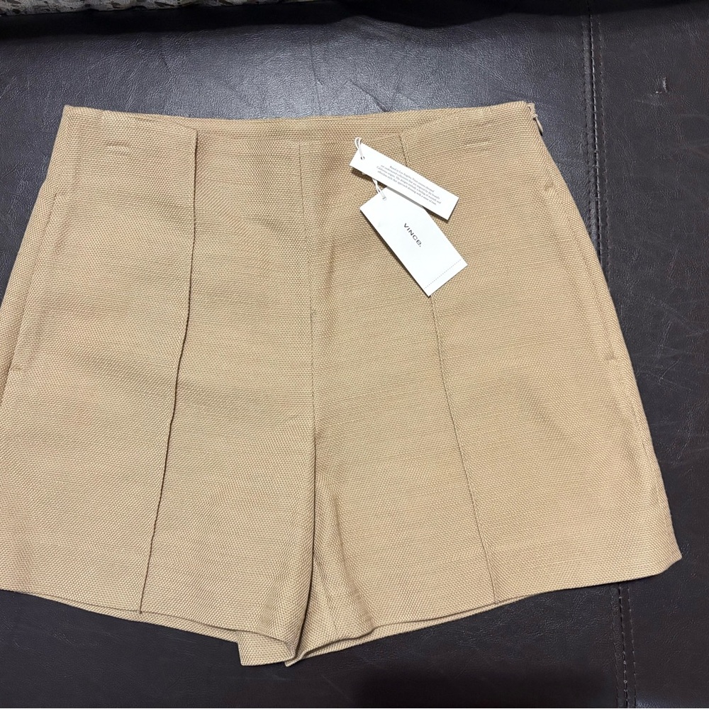 Vince Tan Tailored Shorts